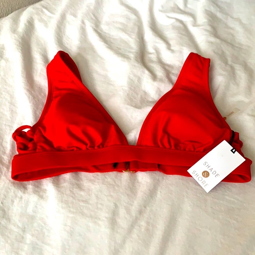 Shade&shore red Bikini top